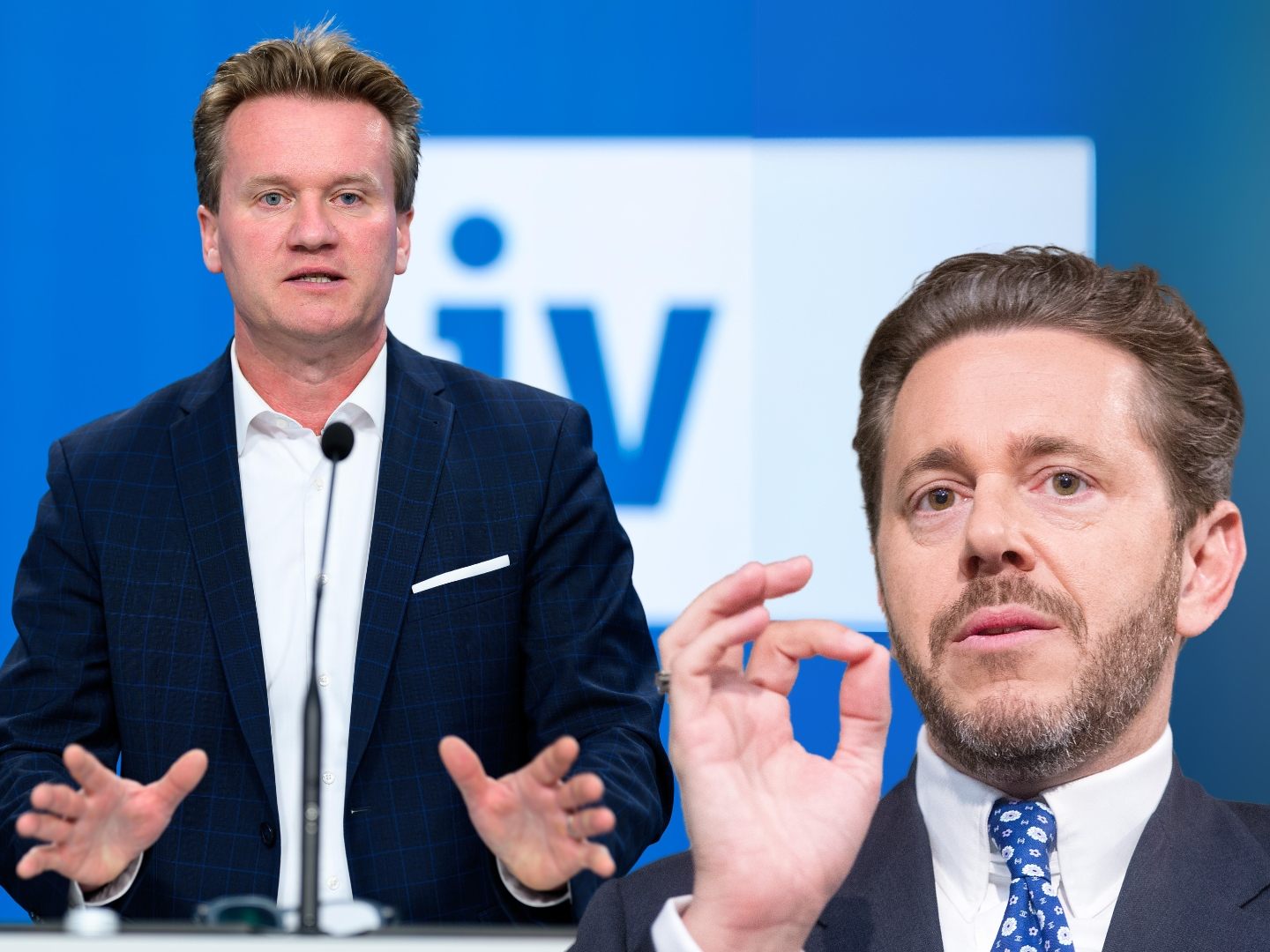Pressekonferenz nach "Austausch über Wirtschaftsstrategie" mit Bundeskanzler Nehammer (Symbolbild)