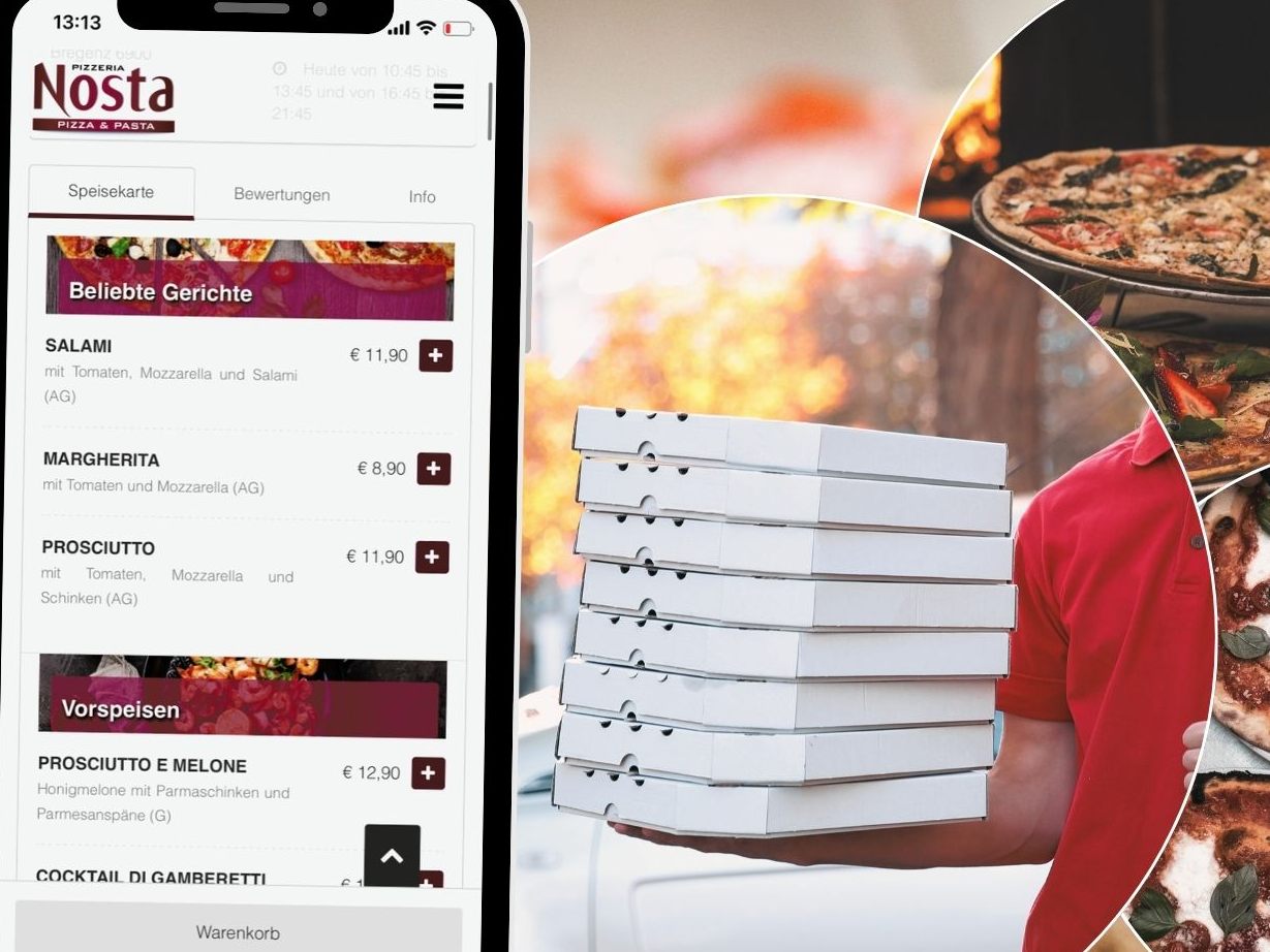 Erleben Sie die frische italienische Küche direkt an Ihrer Haustür mit der Pizzeria Nosta in Bregenz.