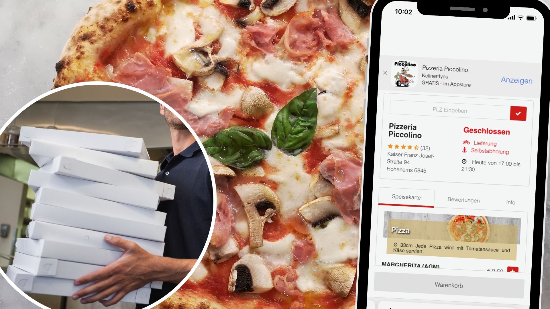 Das Restaurant bietet eine vielfältige Palette an italienischen Delikatessen. 