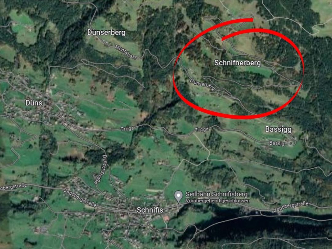 Der Mähtraktor rutschte im steilen Gelände am Schnifnerberg ab. (Symbolbild)