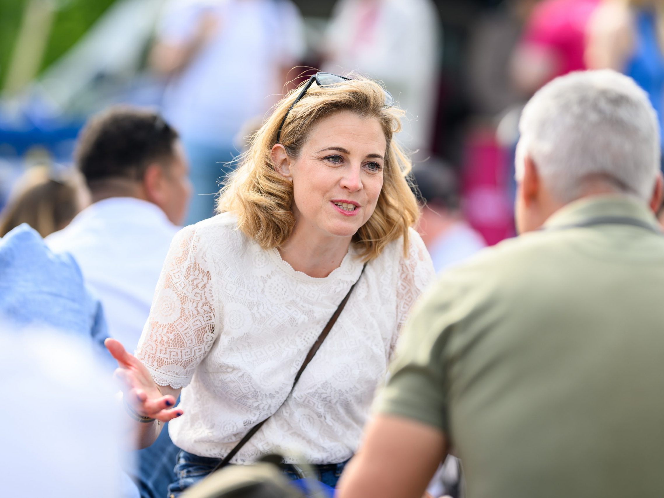 Beate Meinl-Reisinger, Spitzenkandidatin der NEOS.