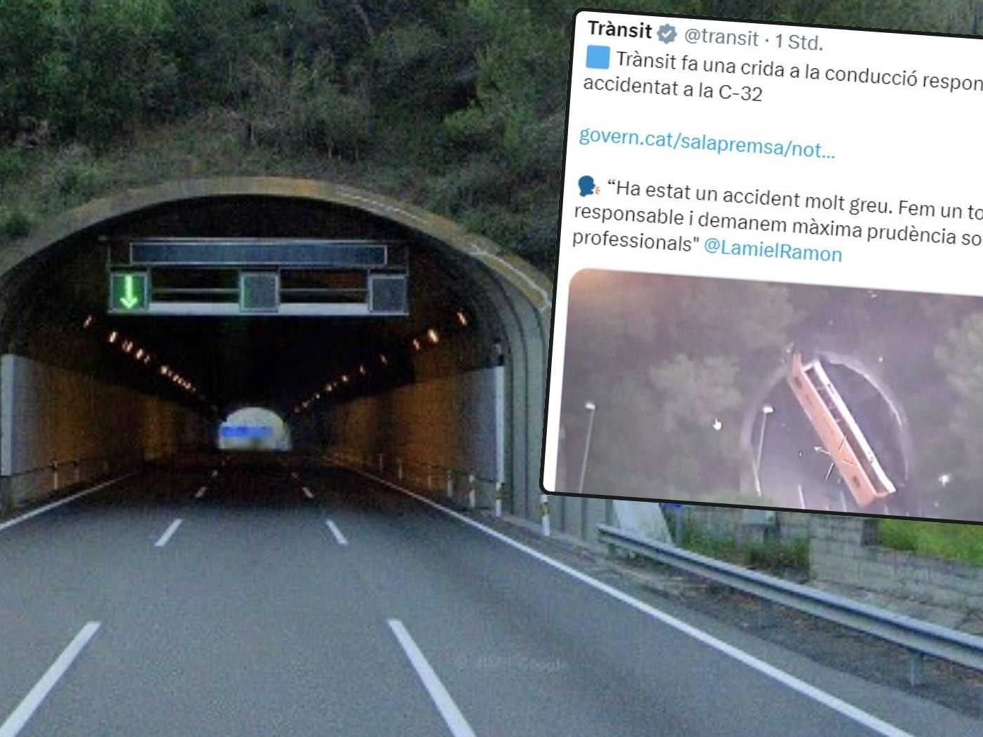 Schweres Busunglück in Barcelona. (Symbolbild)