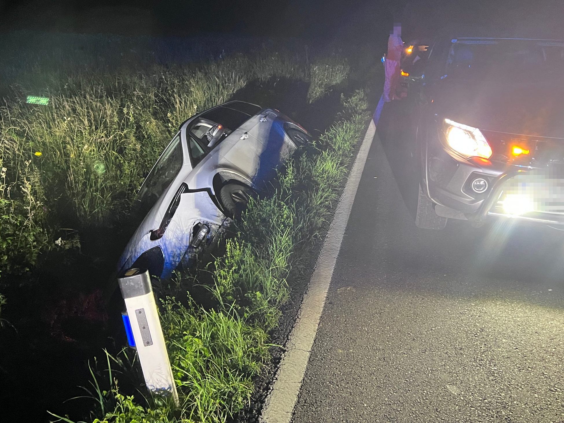 Unfall auf der Senderstraße.