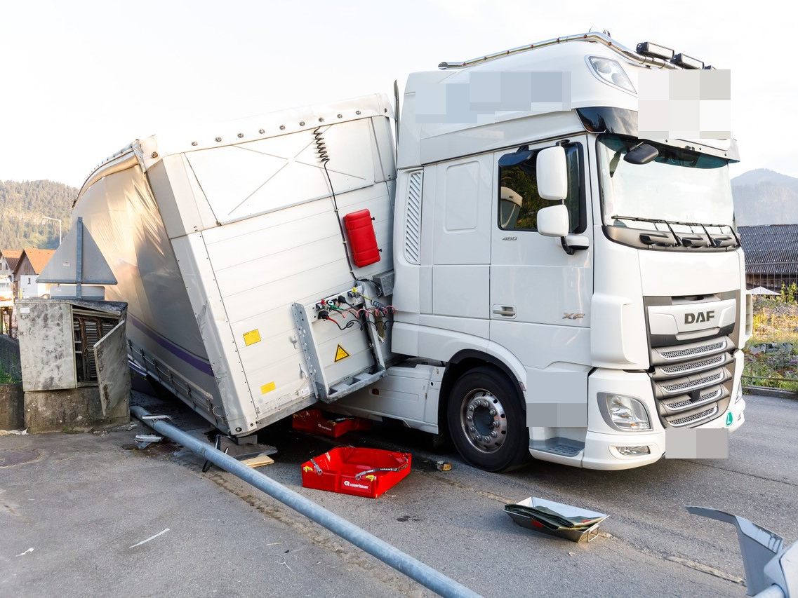 Unfall in Ludesch.