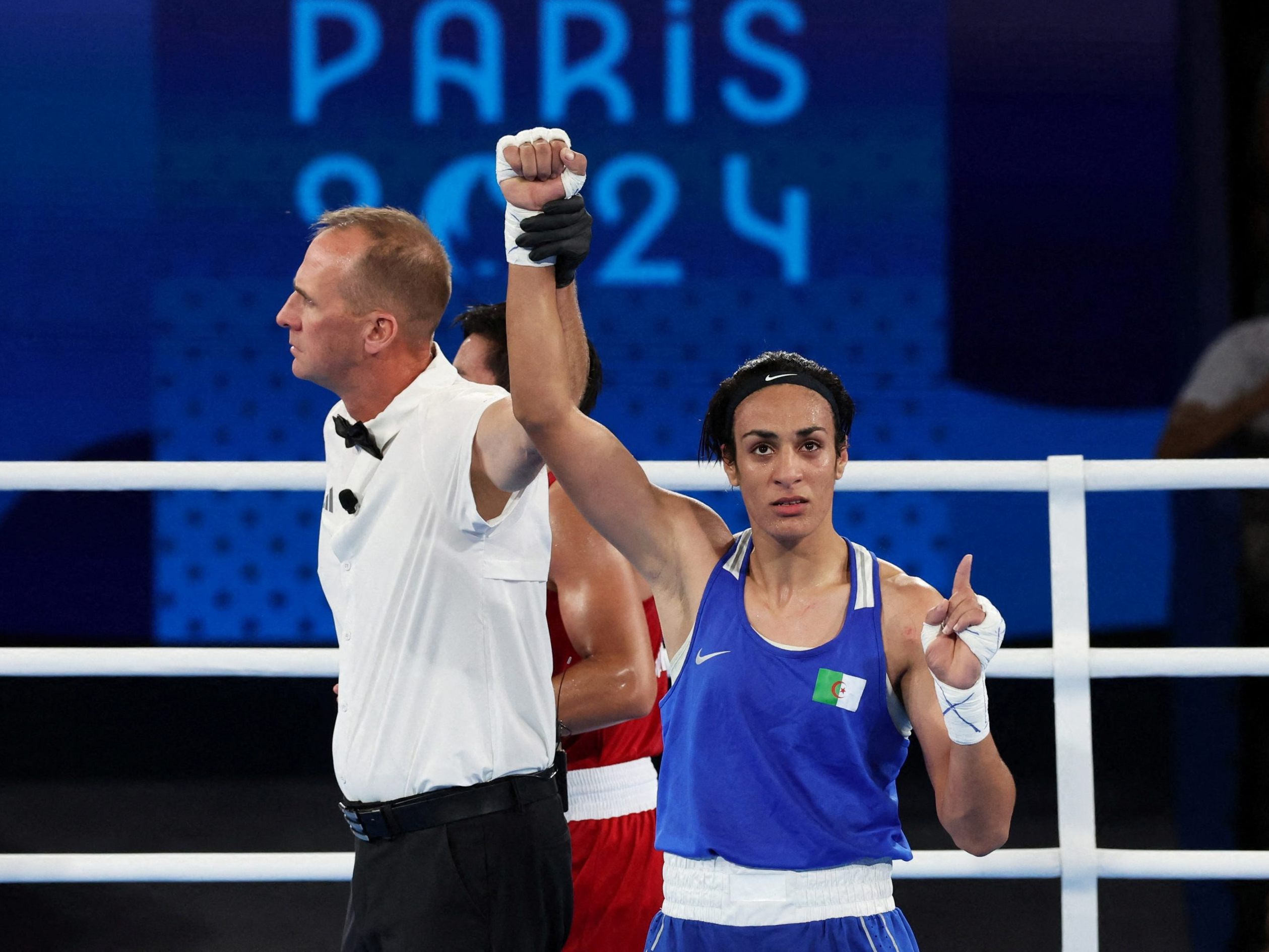 Imane Khelif hat nach ihrem Sieg im Halbfinale nun die Chance auf olympisches Gold.