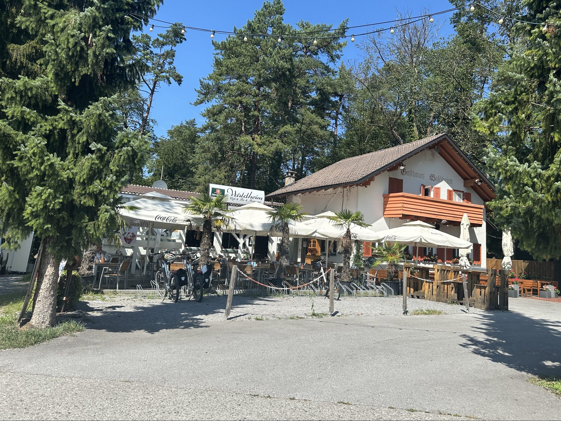 Das Gasthaus Waldheim steht zum Verkauf.