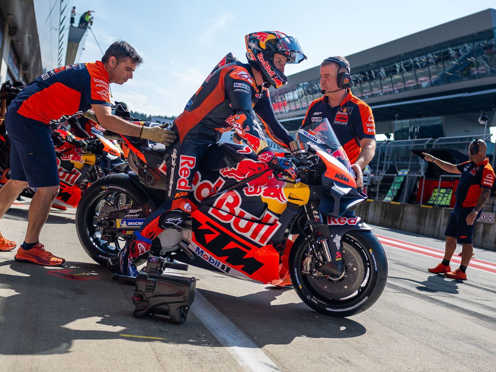 Jack Miller hat mit seiner KTM quasi Heimspiel.