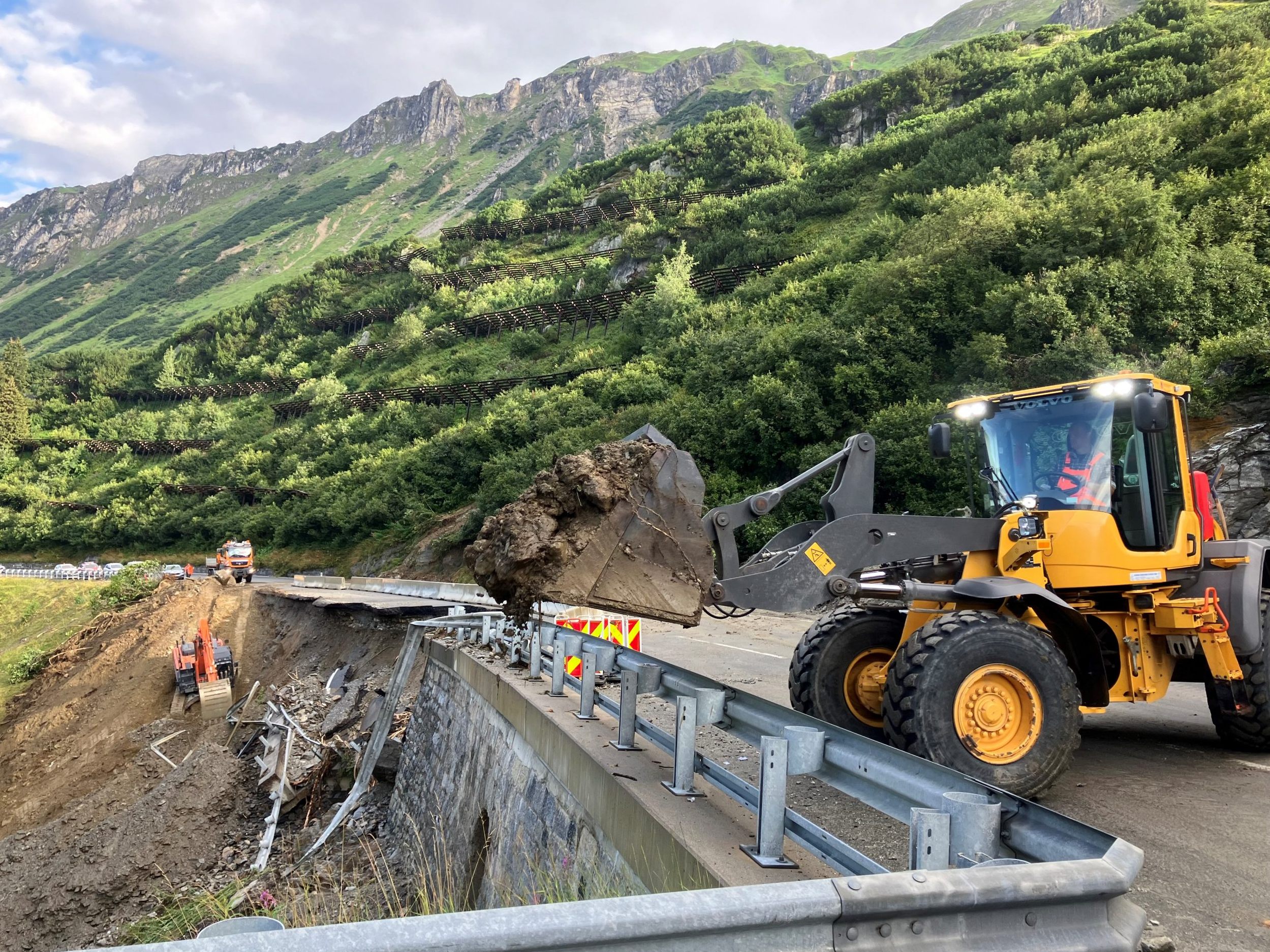Die wesentlichen Räum- und Sicherungsarbeiten wurden abgeschlossen