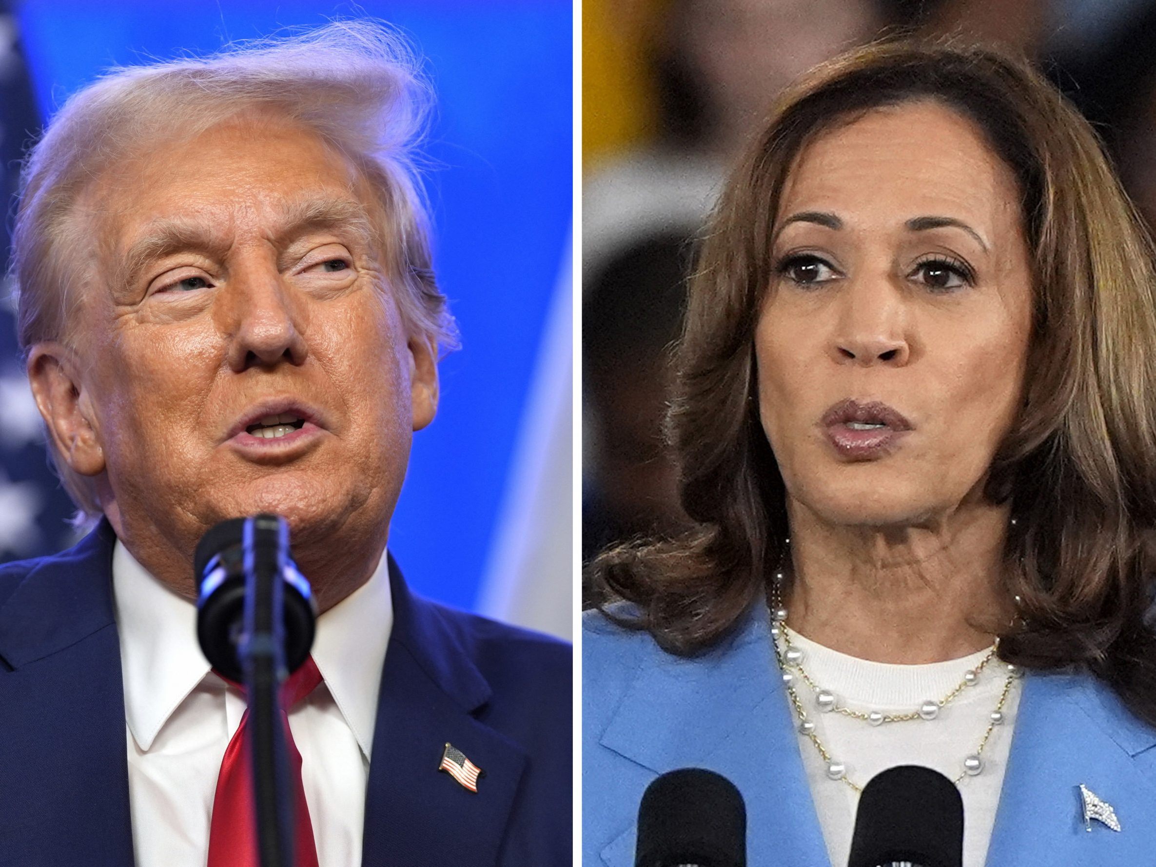 Kamala Harris kritisierte die Aussagen von Ex-Präsident Donald Trump scharf.
