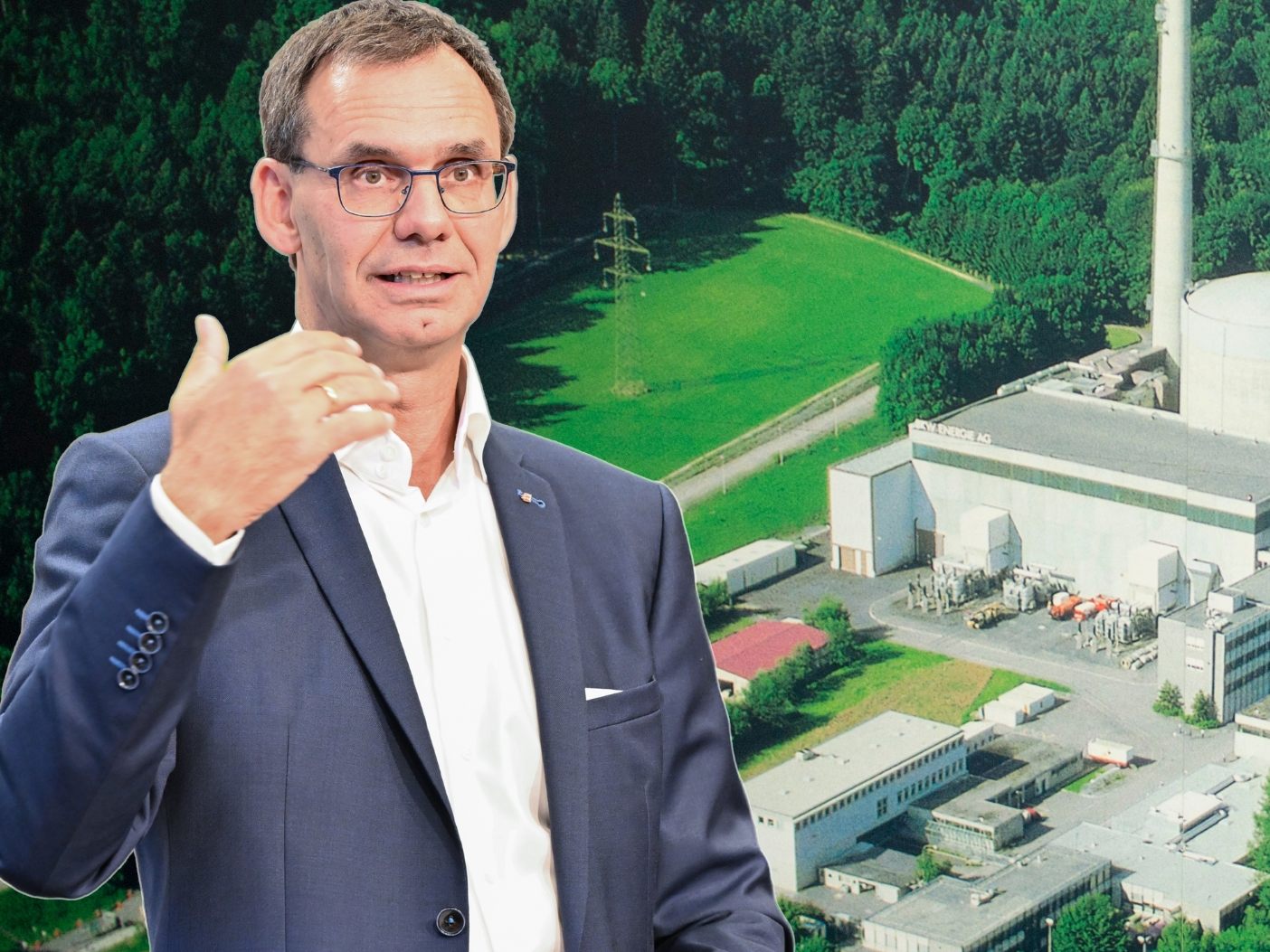 Landeshauptmann Wallner lehnt Schweizer Atomkraft-Überlegungen eindeutig ab.