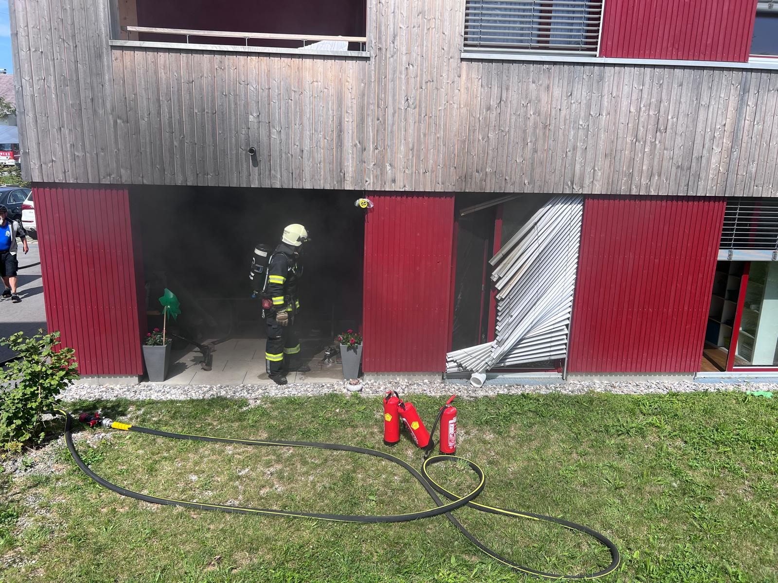 Betroffene Wohnung derzeit unbewohnbar