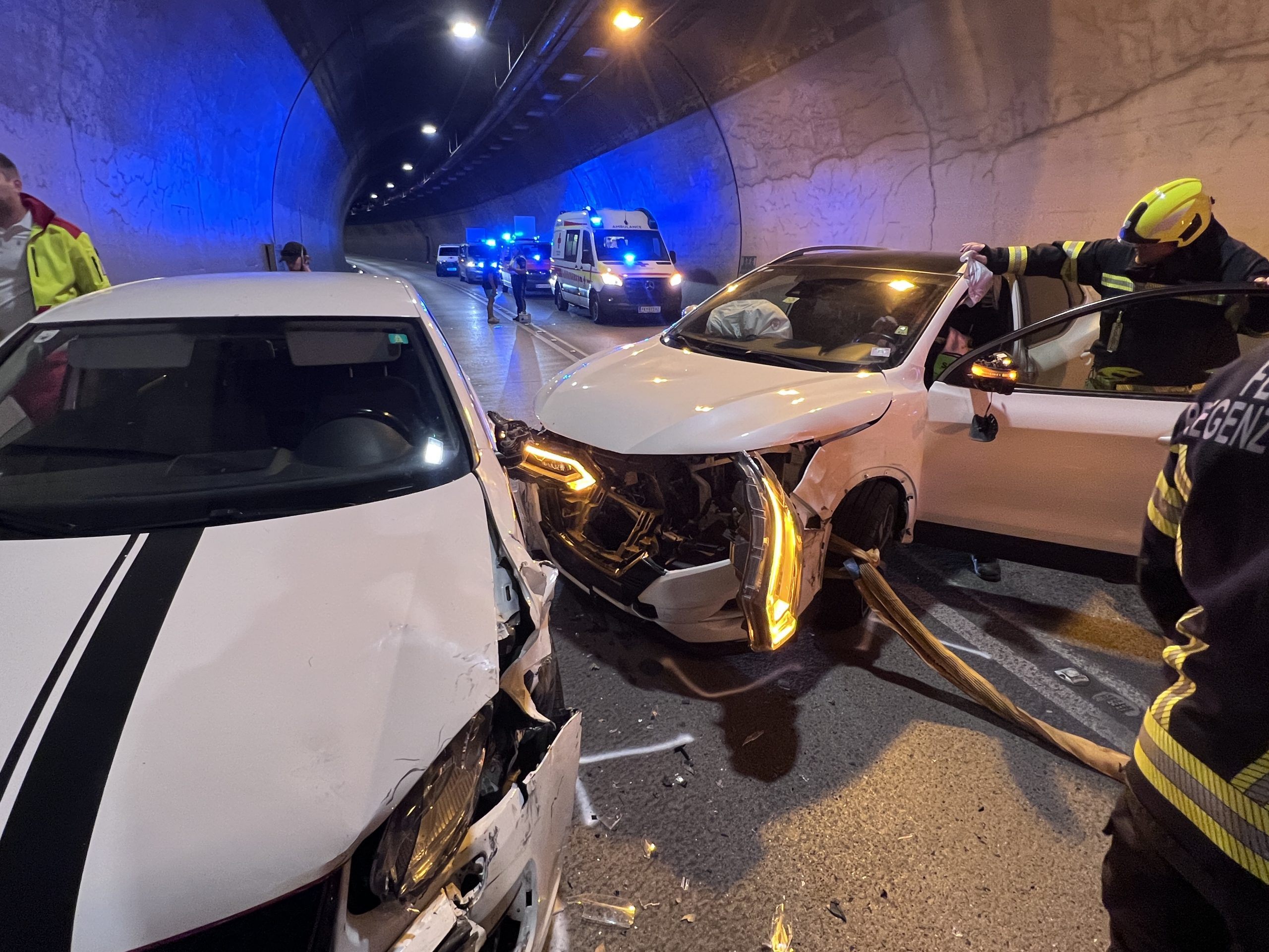 Schwerer Unfall im Citytunnel.