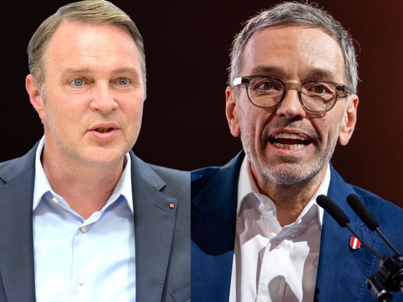 FPÖ bei 27 - ÖVP 23,3 - SPÖ 22,1 - NEOS 9,8 - Grüne 8,5 - BIER 5,2 - KPÖ 2,9