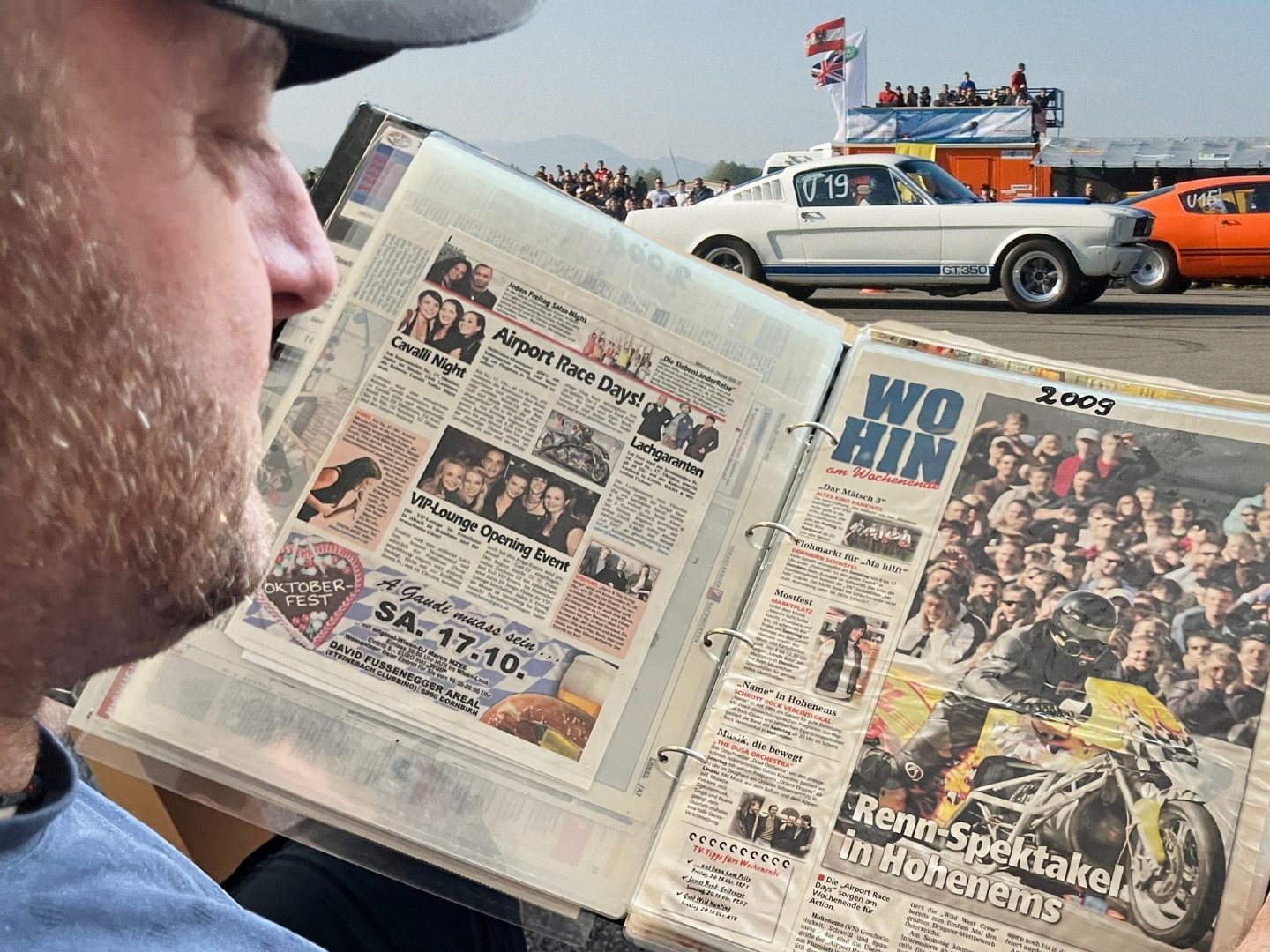 Veranstalter Jürgen Albrecht blickt auf 20 Jahre Airport Racedays zurück.