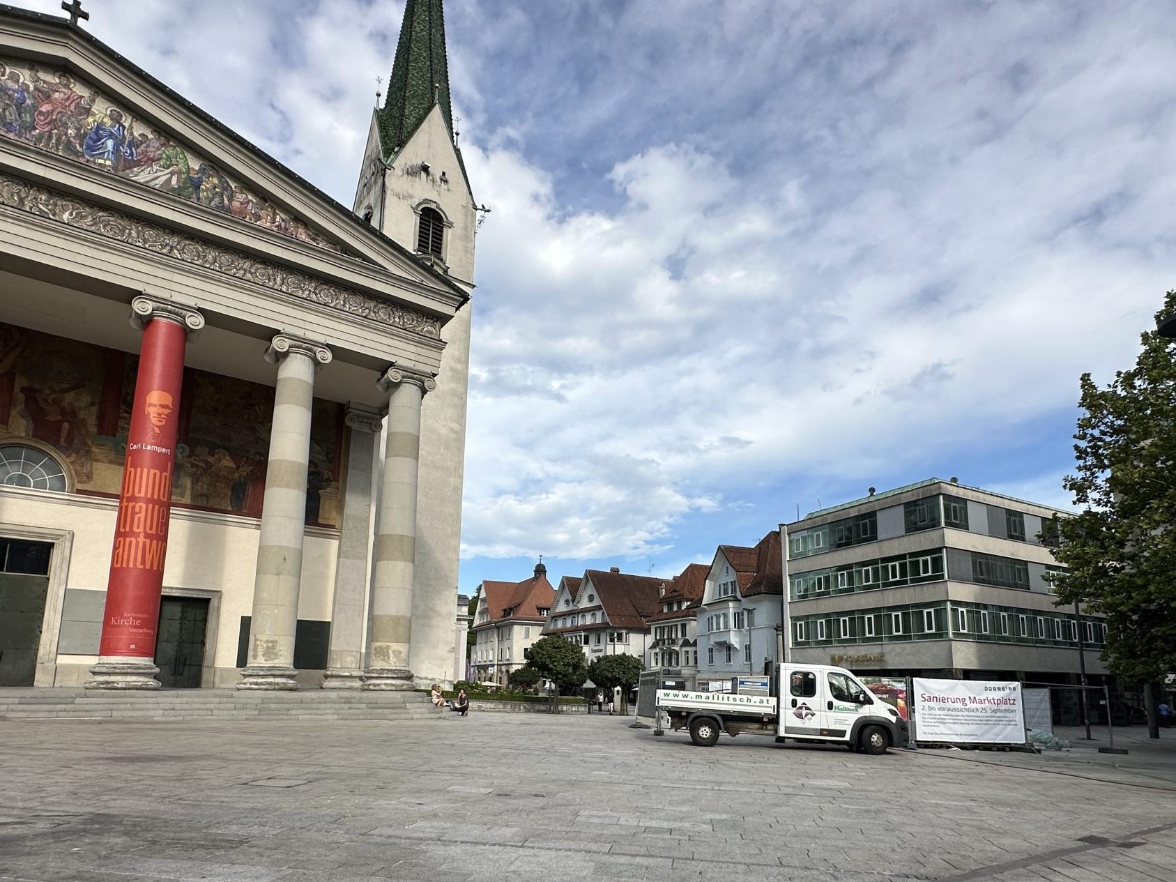 Die Marktplatzsanierung geht weiter.