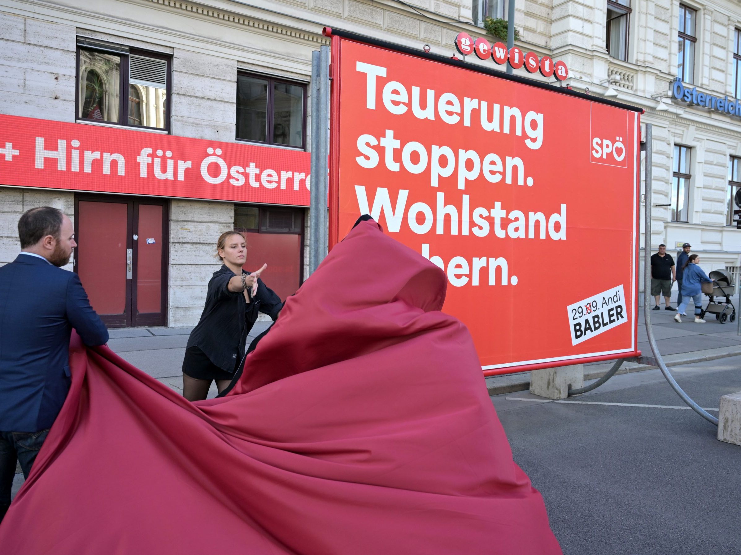 Die SPÖ präsentierte ihre zweite Plakatwelle für die NR-Wahl.