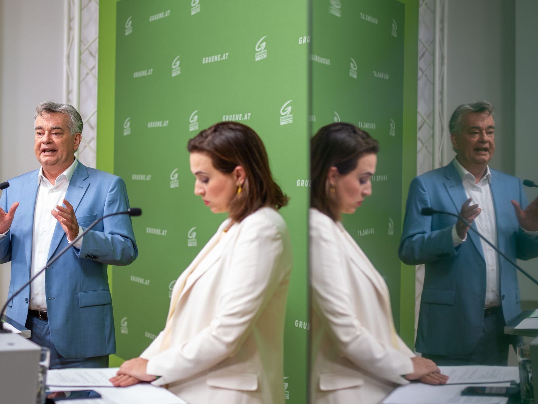 Zadic und Kogler befürchten Umbau des Staats