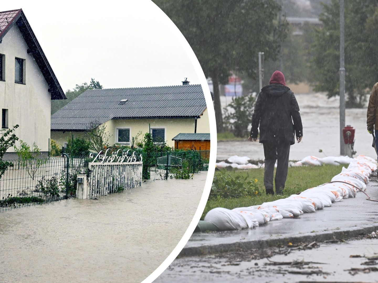 In mehreren Gemeinden in Niederösterreich wurde Zivilschutzalarm ausgelöst.