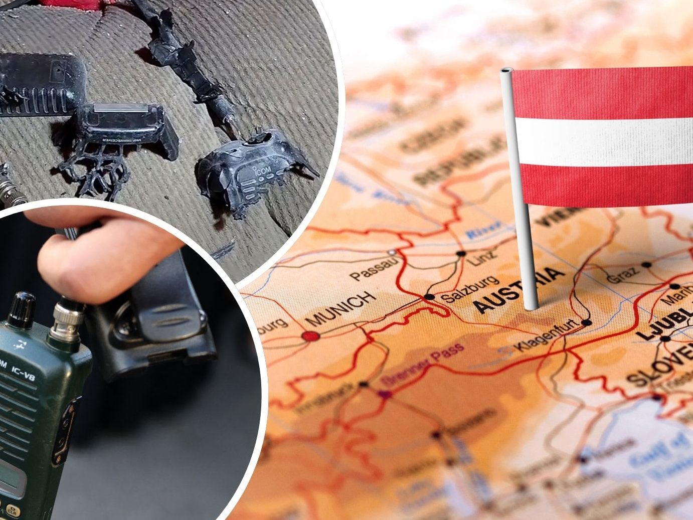 Nach den Pager-Explosionen im Libanon führt nun eine Spur sogar nach Österreich.