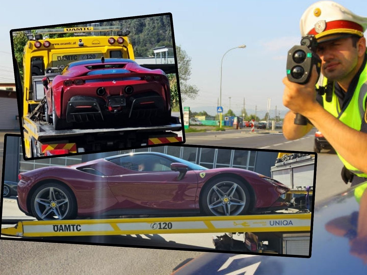 Ein Raser wurde mit 156 km/h auf der S16 angehalten.