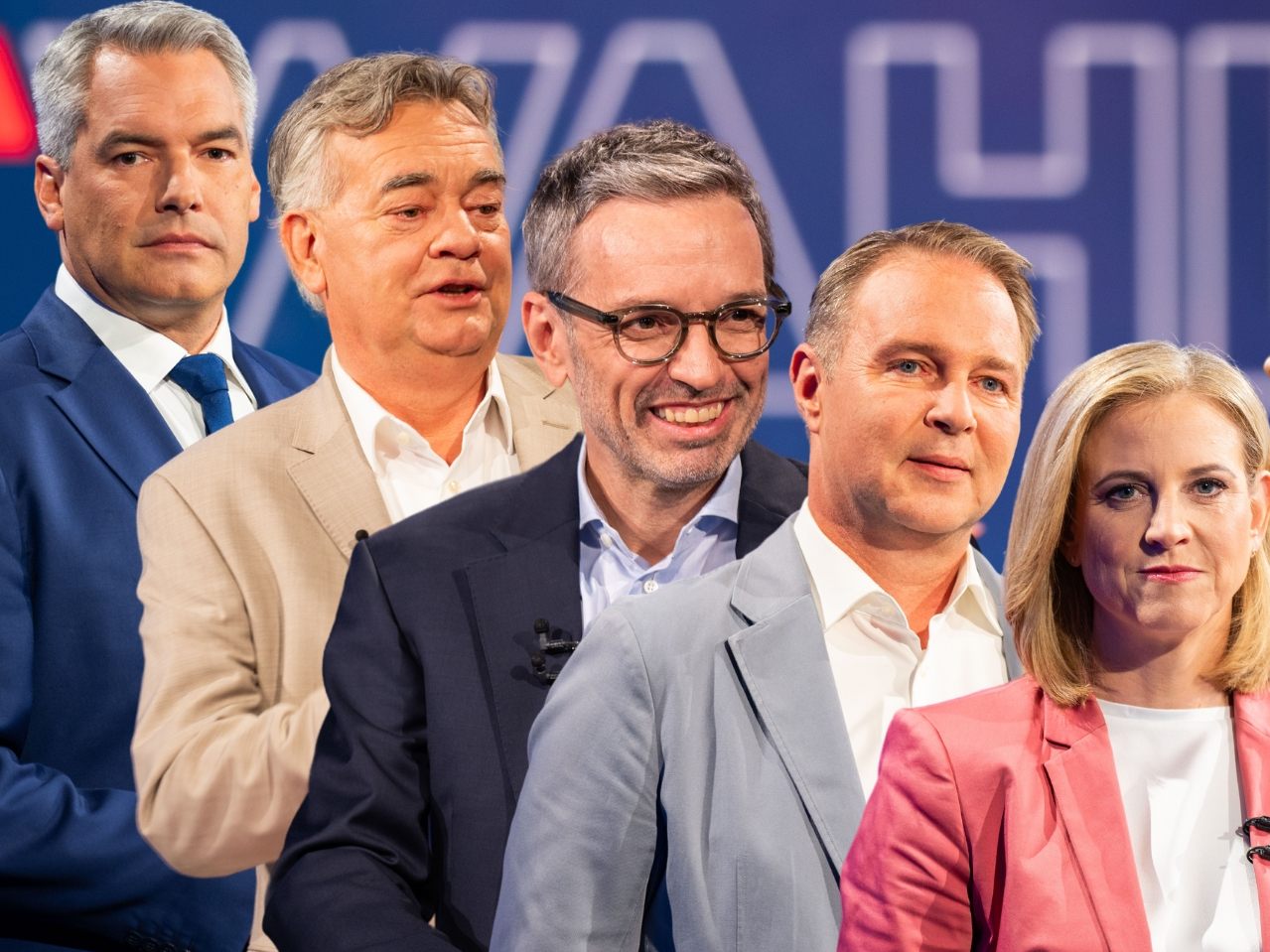 Dr. Roman Braun analysiert die Körpersprache der Spitzenkandidaten zur Nationalratswahl 24.
