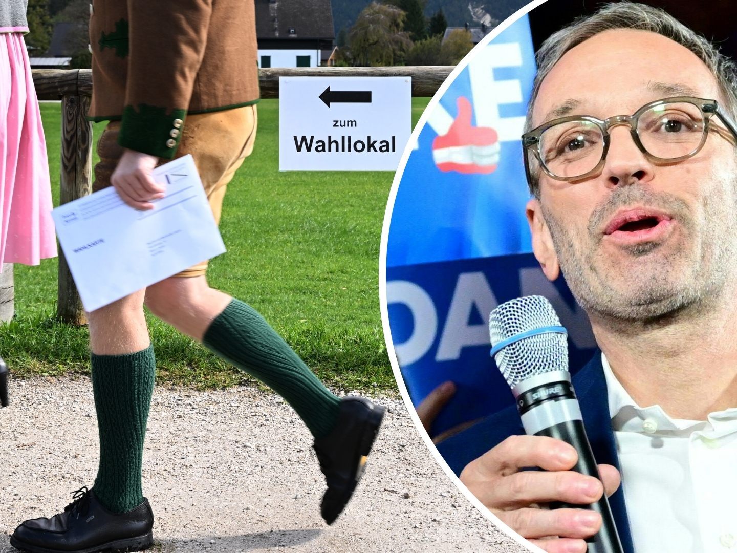 FPÖ am Land und in den Vorstädten stärkste Partei - Blaue gewinnen fast flächendeckend.