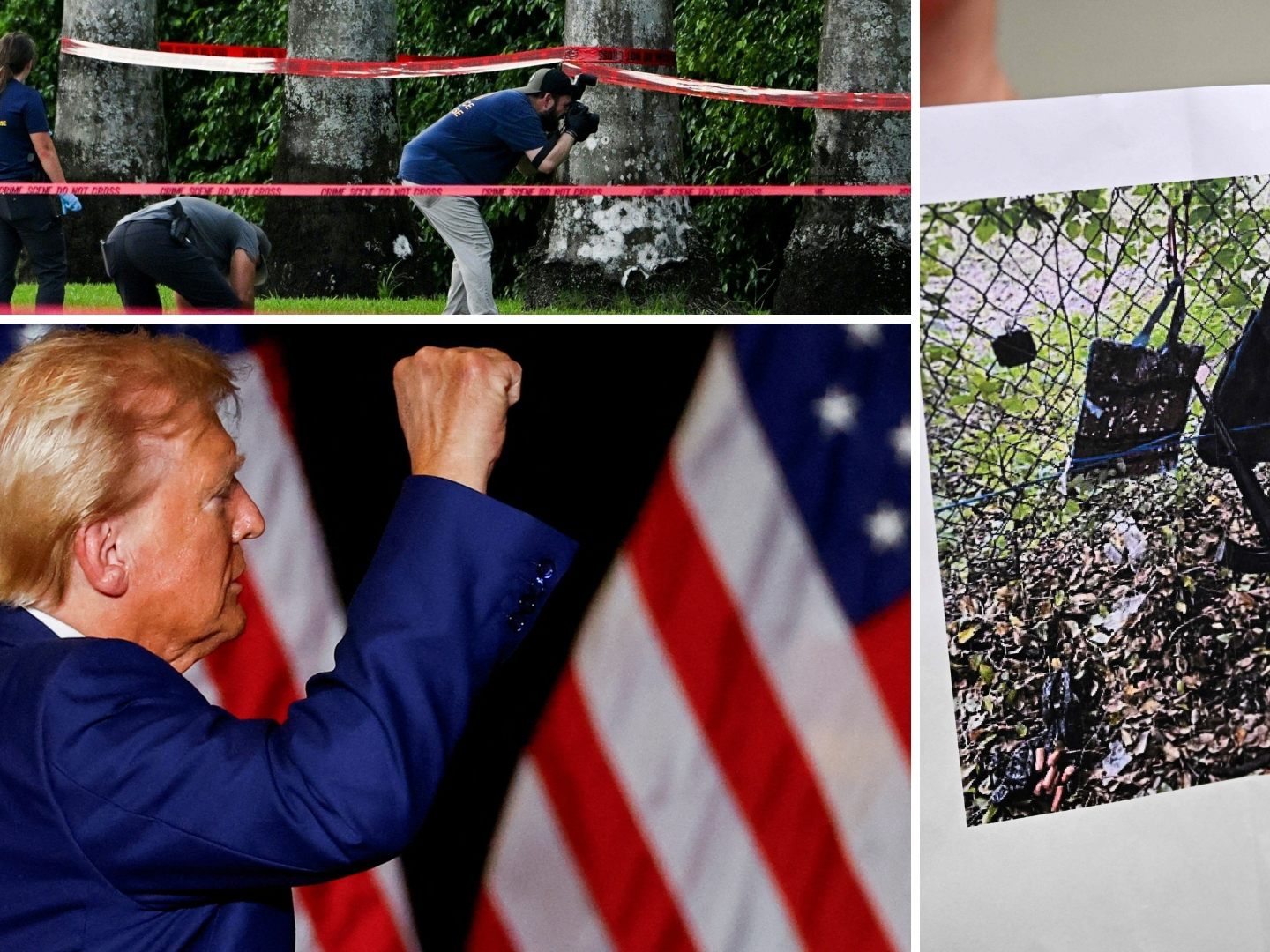 Nach einem scheinbaren Attentatsversuch auf Donald Trump wurde ein Verdächtiger festgenommen.