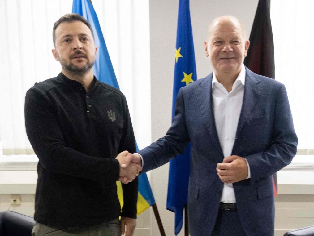 Der deutsche Bundeskanzler Olaf Scholz will bei den Waffenlieferungen in die Ukraine nicht nachlassen.