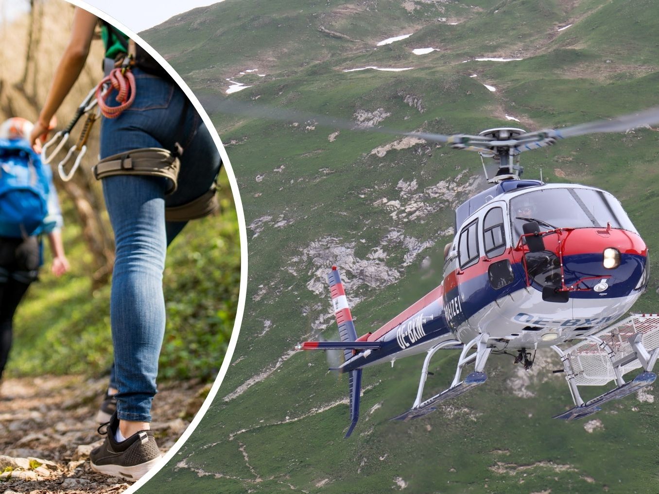 Am Mittwochnachmittag musste sich eine 61-Jährige Wanderin der anhaltenden Erschöpfung geschlagen geben.