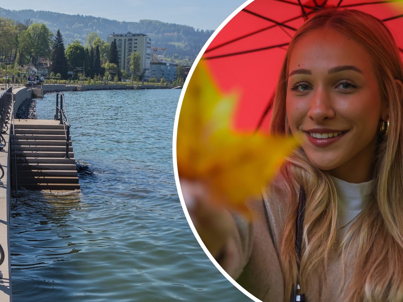 Die Höchsttemperaturen dürften diese Woche immer unter 25 Grad bleiben.