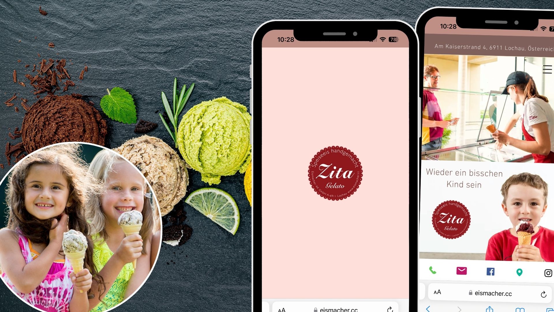 Zita Gelato in Lochau verbindet traditionelle italienische Gelato-Herstellung mit modernem Genuss.