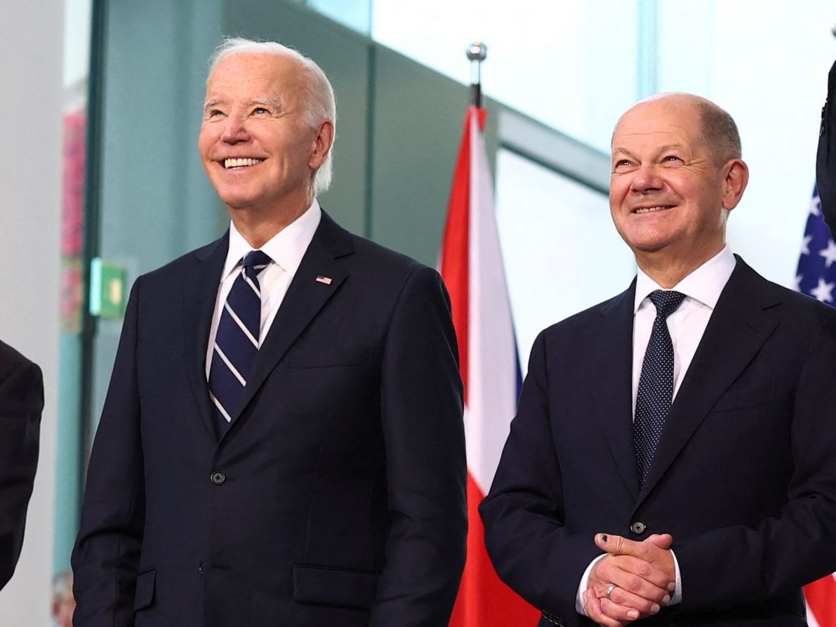 Für US-Präsident Biden ist Deutschland der "engste Verbündete" in der Ukraine Frage.