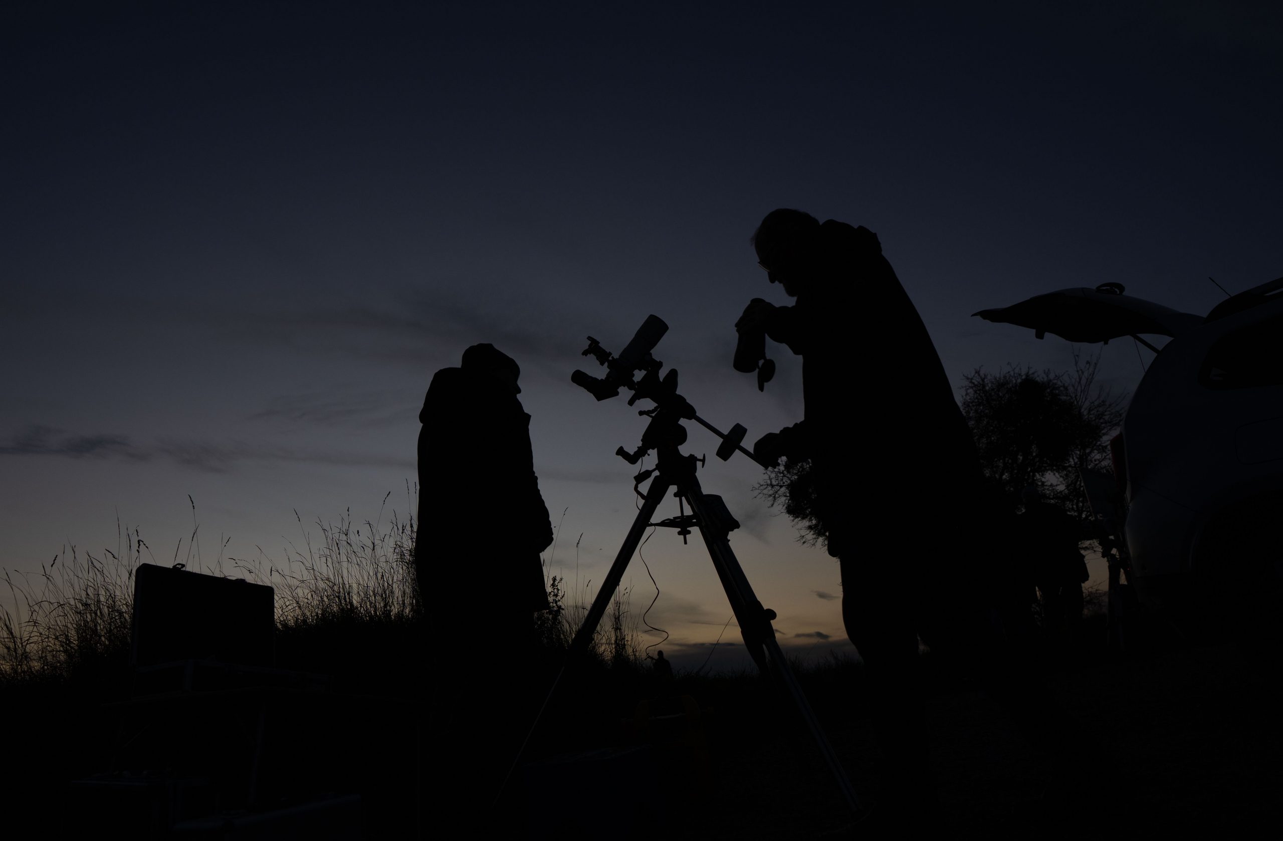 Samstag, 12. Oktober 2024, kurz nach Sonnenuntergang auf der Wiener Sophienalpe 