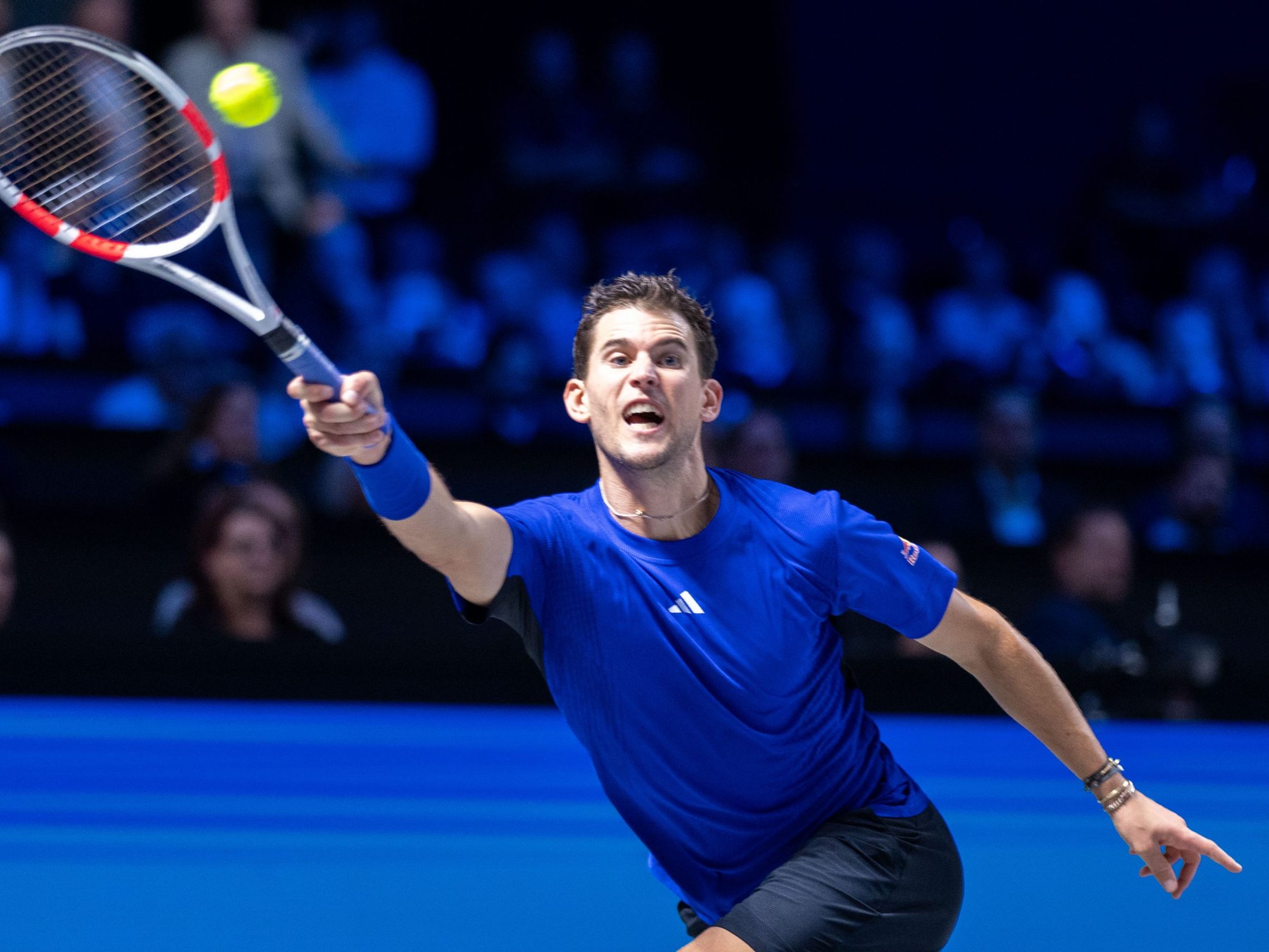 "Die ganze Reise war ein Traum, deshalb will ich wirklich, dass der Abend auch euch gehört", sagte Thiem nach dem Aus zu den 9.800 Fans.