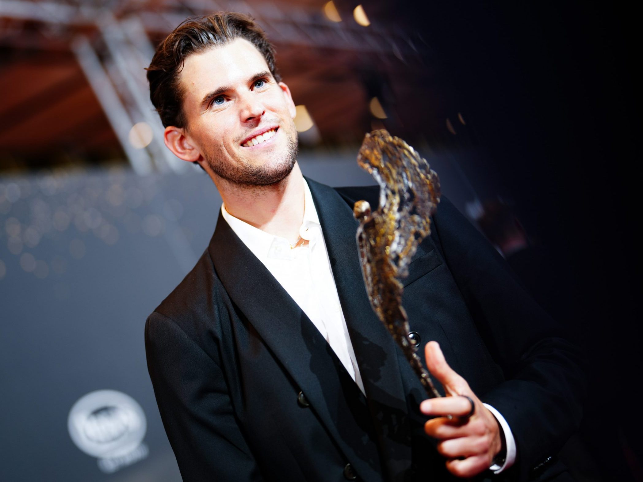 Dominic Thiem bei der Sportlerehrung der Lotterien-Sporthilfe-Gala in Wien.
