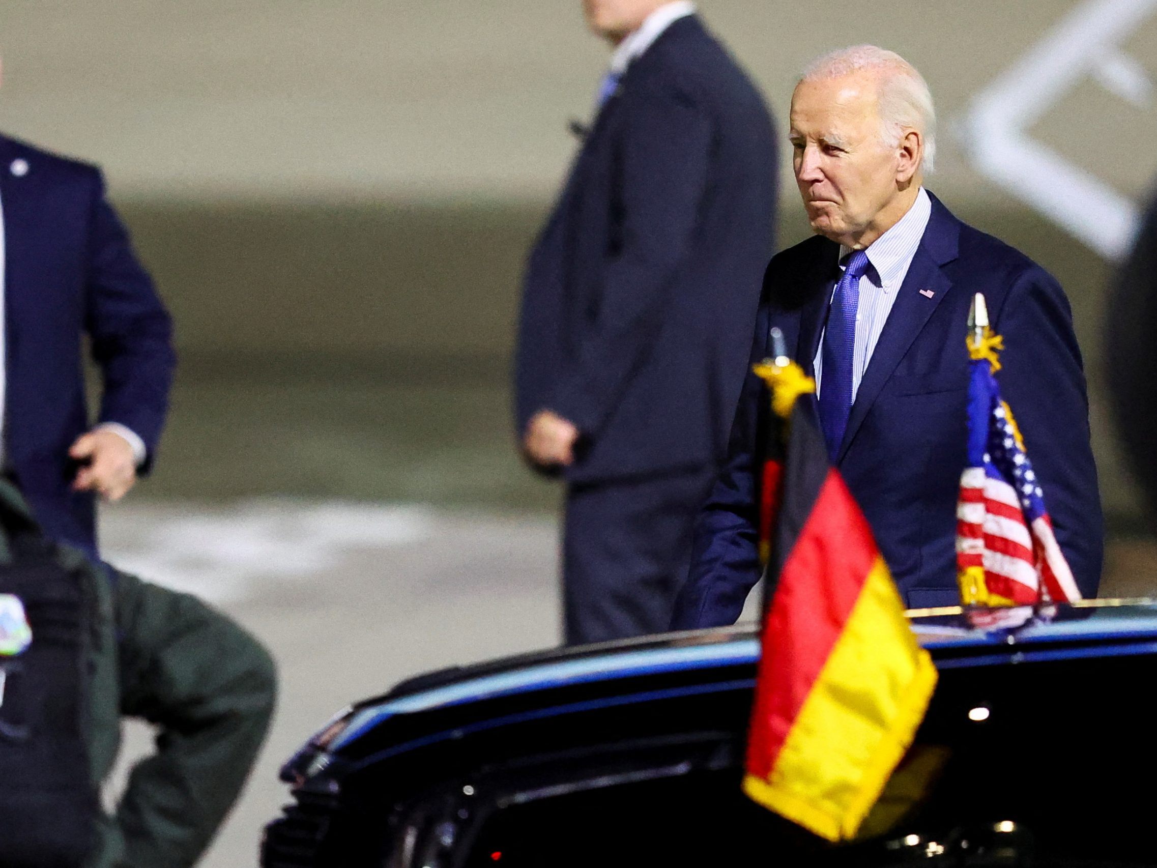 Hurrikan "Milton" machte eine Stippvisite aus dem geplanten Staatsbesuch von Joe Biden.