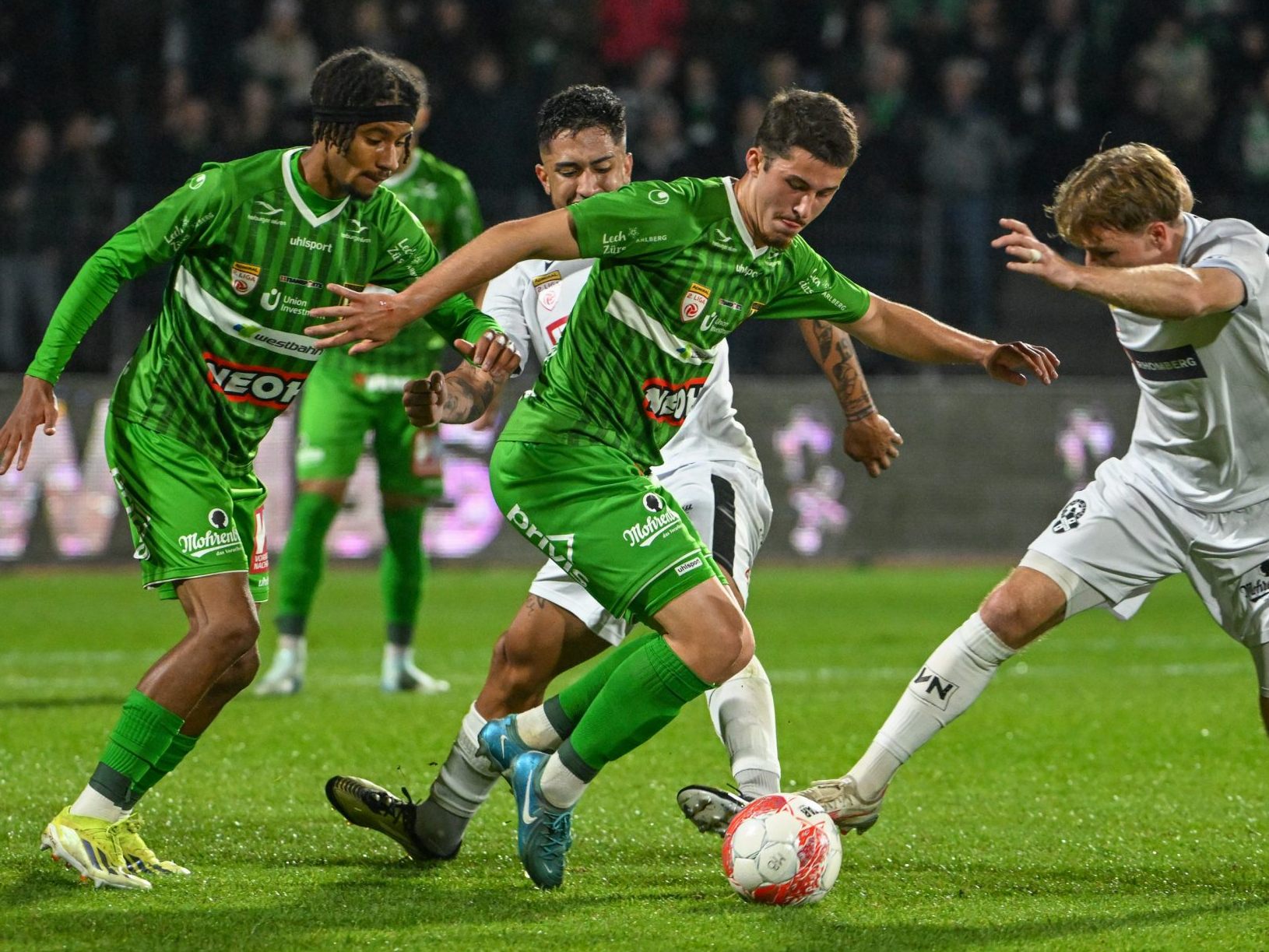 Für Bregenz geht das Derby mit einem enttäuschenden 1:1 zu Ende.