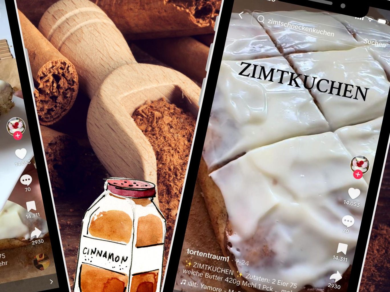 Die Alternative zu der Zimtschnecke - schnell und einfach.