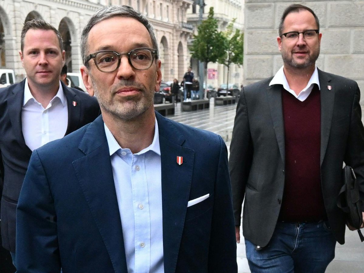 Herbert Kickl muss am Freitag zu Van der Bellen.