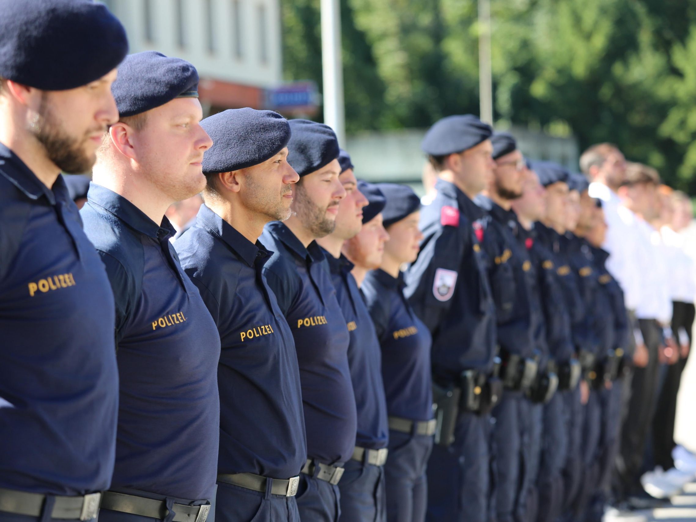 Am Freitag werden in Dornbirn neue Polizei-Beamte angelobt.