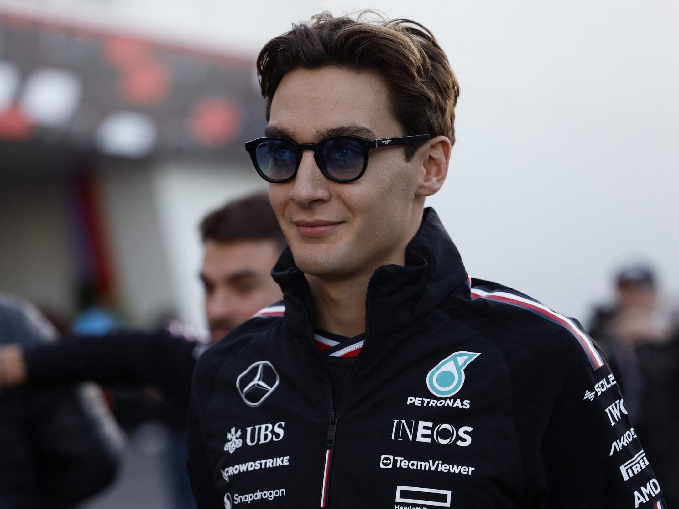 Georg Russel beim GP in Las Vegas