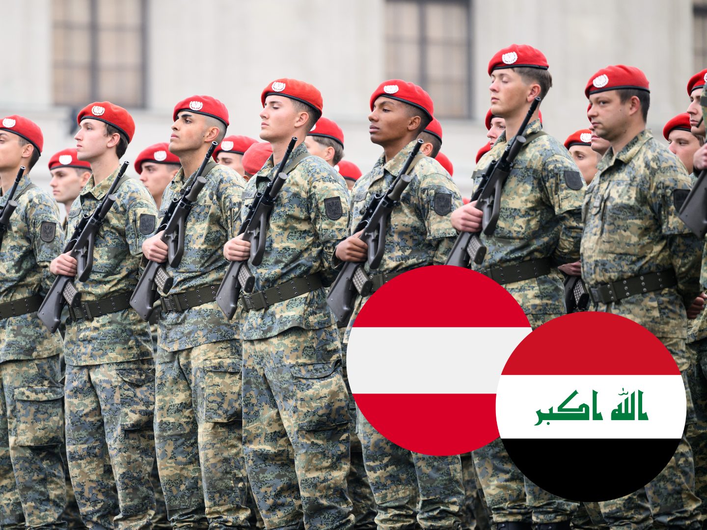 Österreich entsendet Bundesheer-Soldaten in den Irak, um im Rahmen einer NATO-Mission gegen Terrorismus und für Stabilität im Krisengebiet beizutragen.