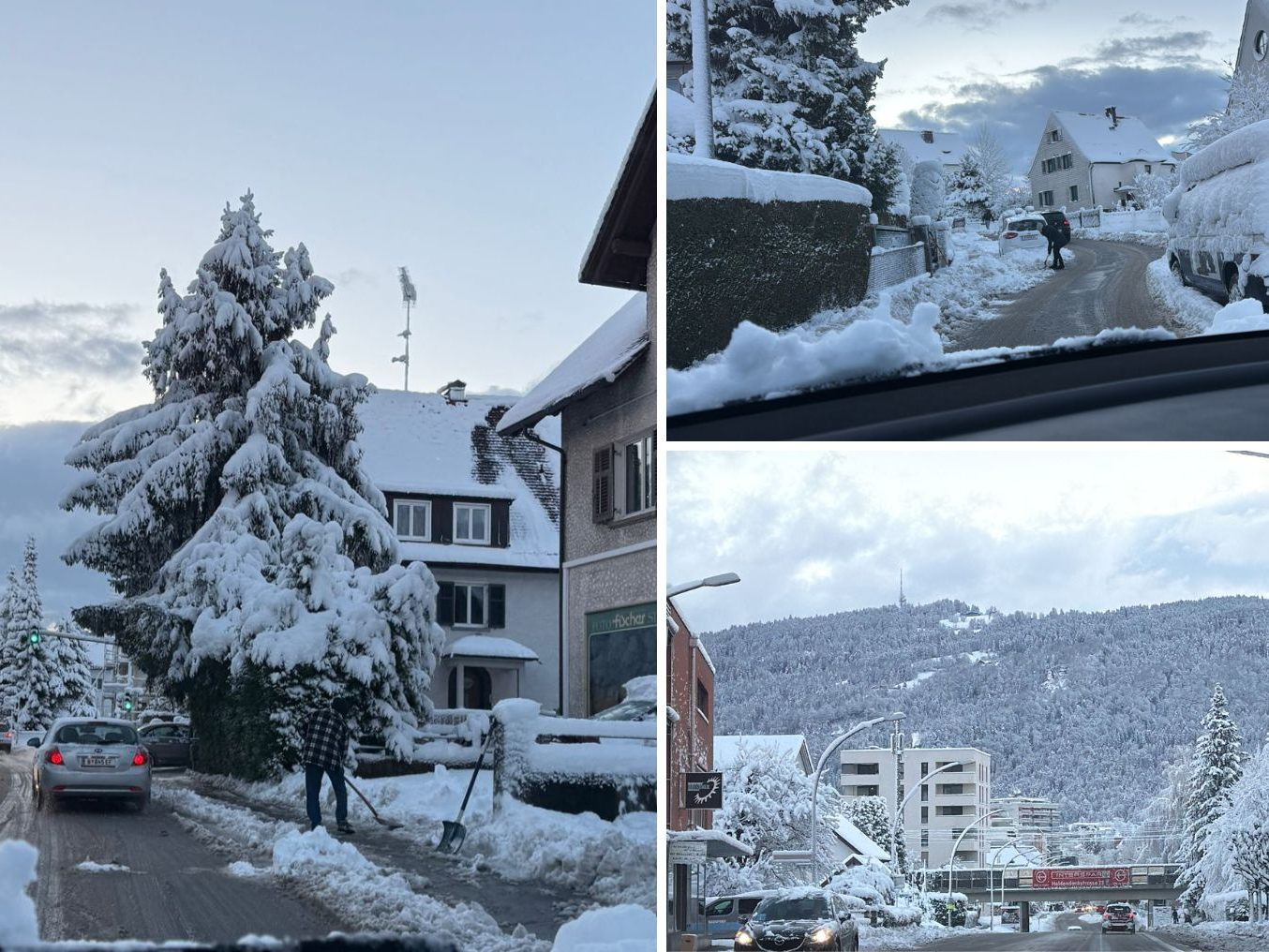 Die aktuelle Situation auf den Straßen.
