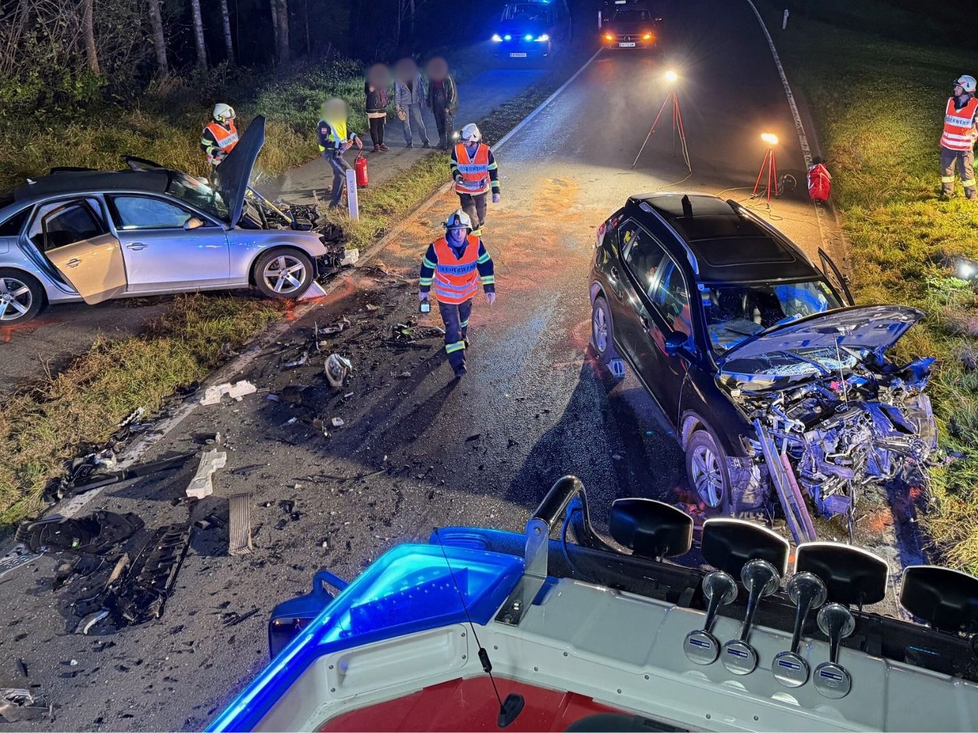 Am Montagnachmittag ereignete sich in Langen bei Bregenz ein schwerer Verkehrsunfall