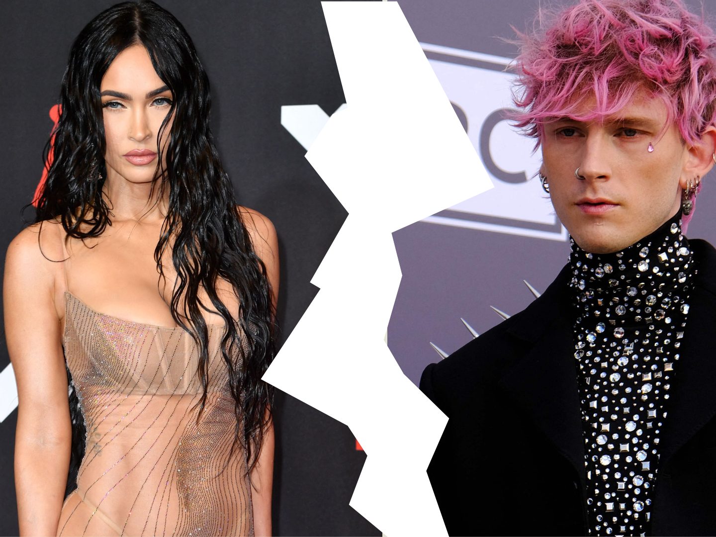 Megan Fox hat sich nach pikanten SMS-Funden von Machine Gun Kelly getrennt, obwohl sie ein gemeinsames Kind erwarten.