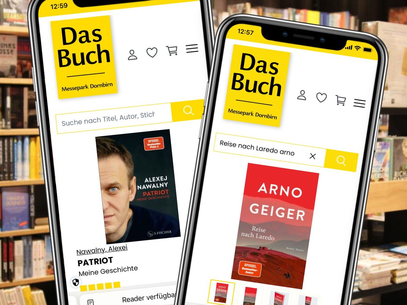 Das sind derzeit die absoluten Bestseller bei "Das Buch"!