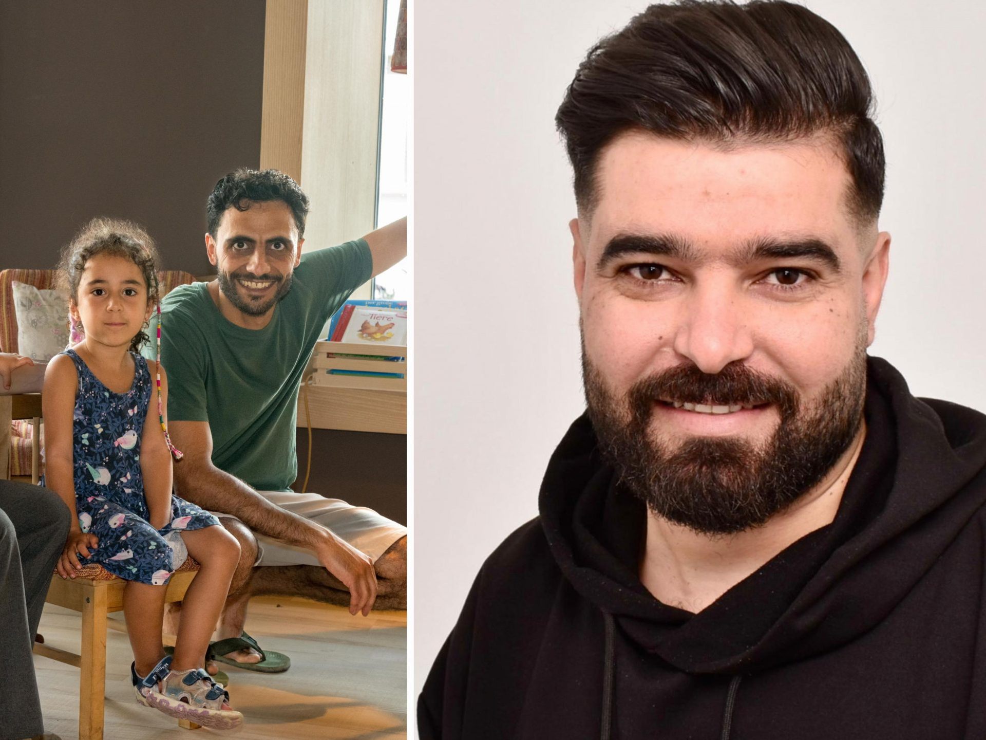 Syrer in Vorarlberg sprechen über die Lage in Syrien.