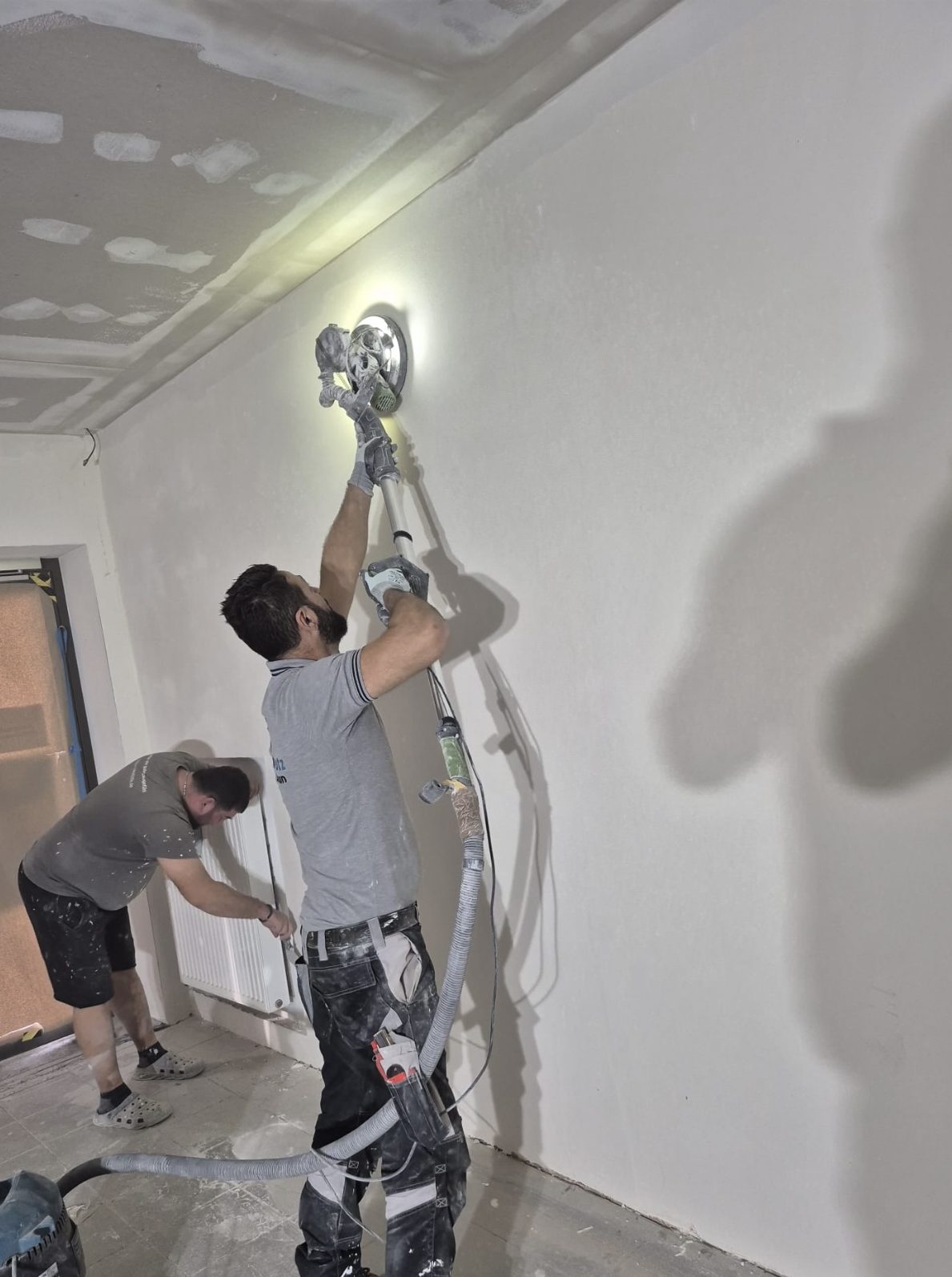 Die Arbeiten sind aktuell voll im Gange.