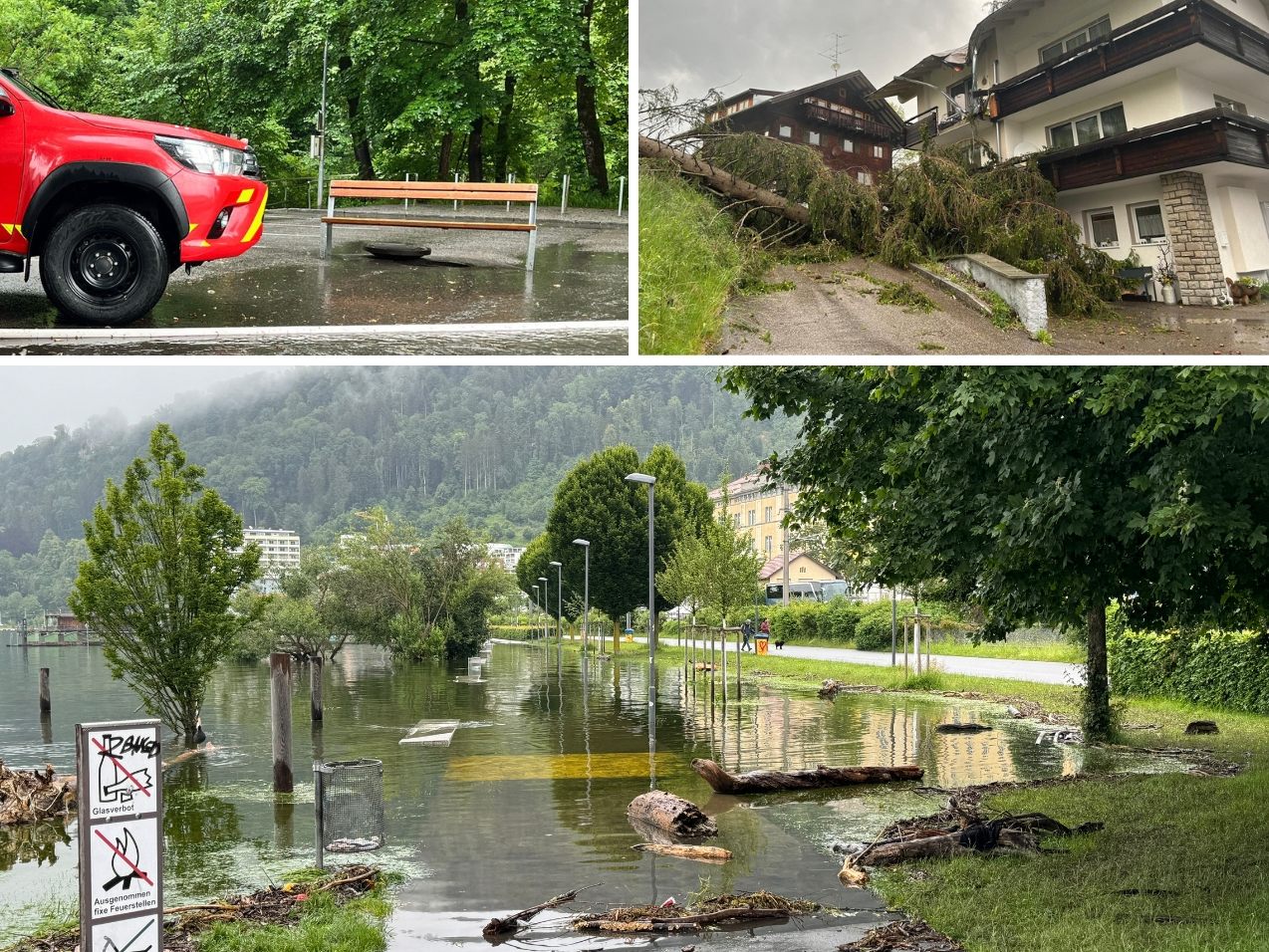 Im Juni waren es vor allem Unwetter und Hochwasser, die die meiste Aufmerksamkeit auf VOL.AT auslösten.