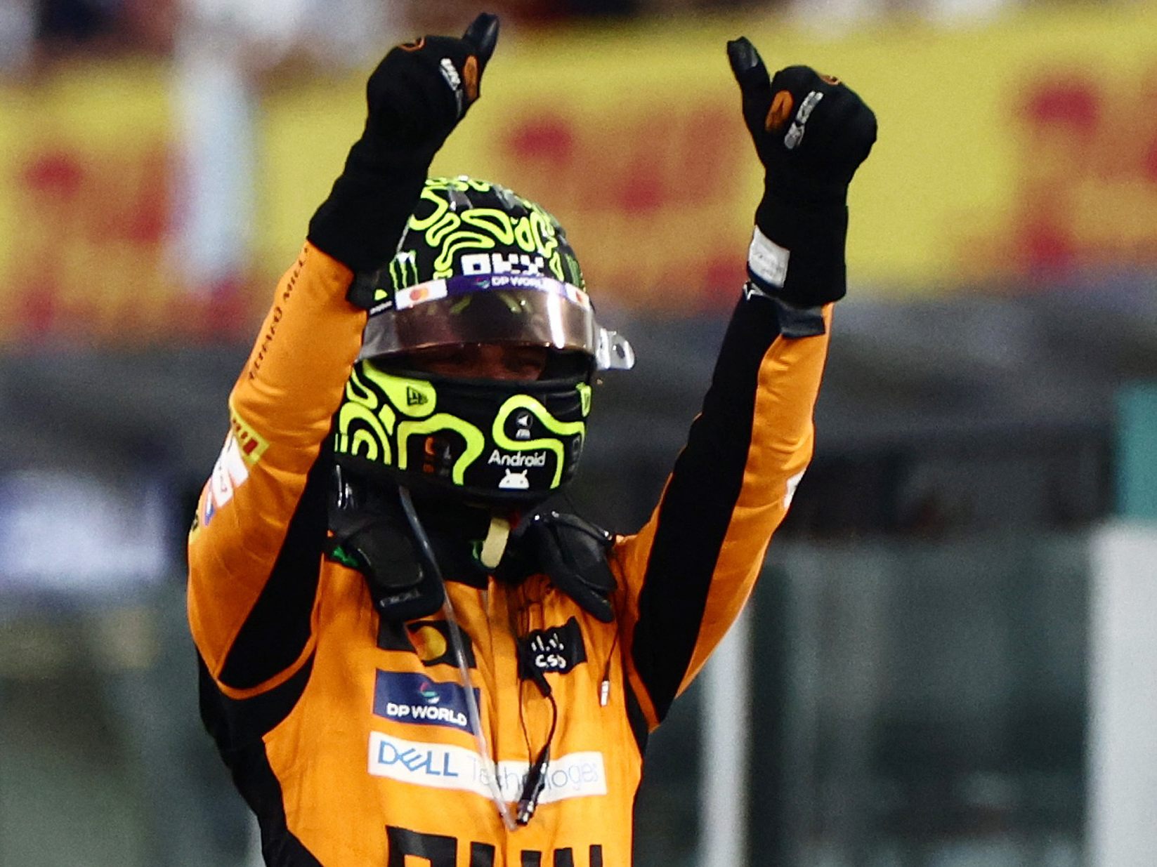Lando Norris kann über seinen Sieg und den Konstrukteurs-Titel für McLaren jubeln.